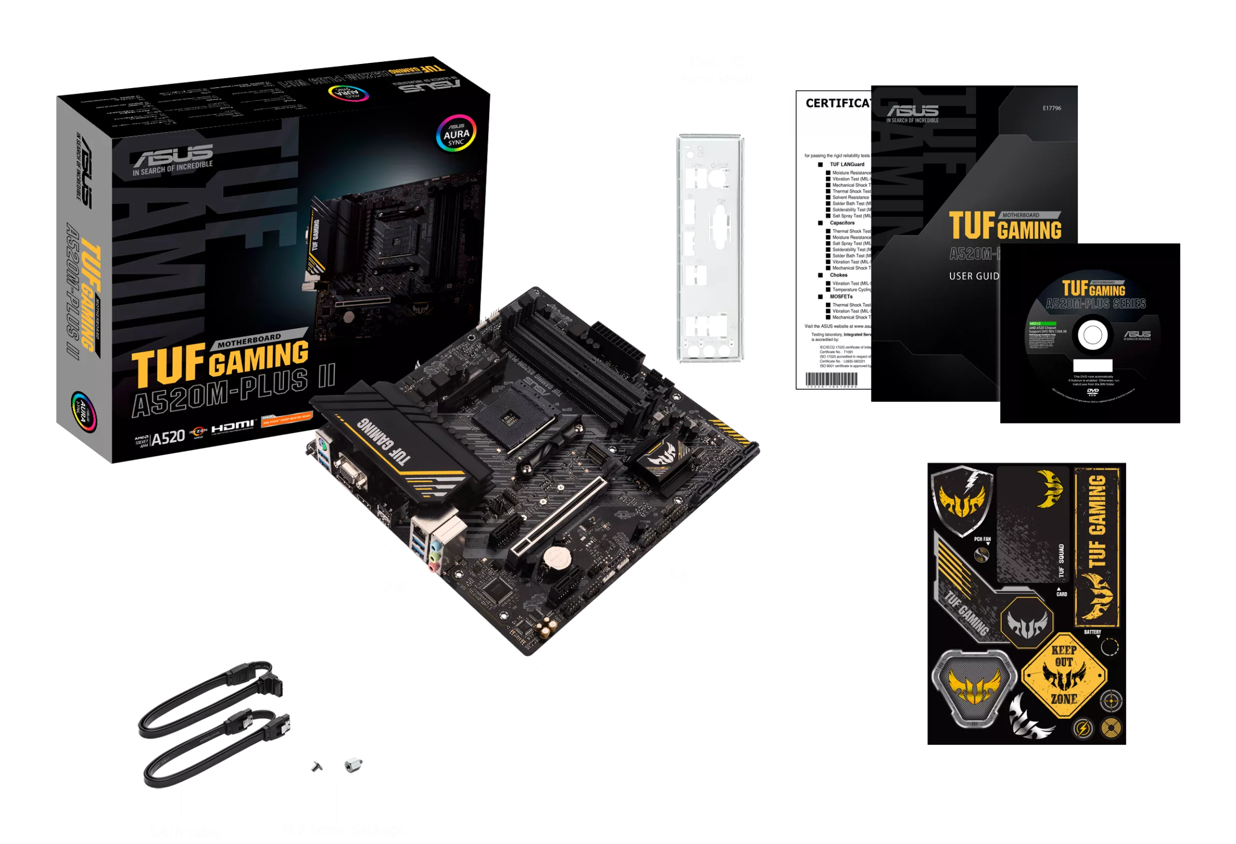 TUF GAMING A520M-PLUS II