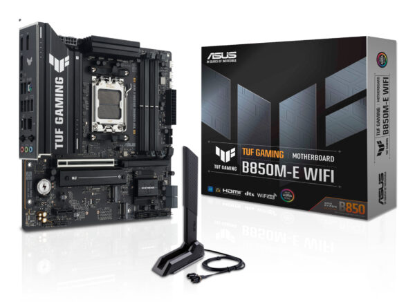 Placa de baza Asus TUF GAMING B850M-E WIFI, AM5, DDR5, BT 5.3, ATX „TUF GAMING B850M-E WIFI”