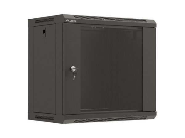 Dulap rack de perete 19″, 9U negru „WF03-5309-10B”
