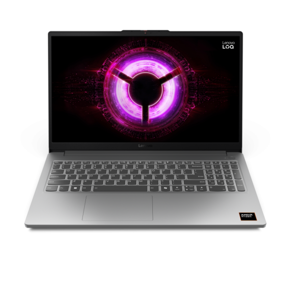 Gaming 15.6 LOQ 15ARP10E, FHD IPS 144Hz, Procesor AMD RyzenTM 7 170 (16M Cache, up to 4.75 GHz), 16GB DDR5, 512GB SSD, GeForce RTX 3050 6GB, No OS, Luna Grey „83S000BDRM” (timbru verde 3.5 lei)