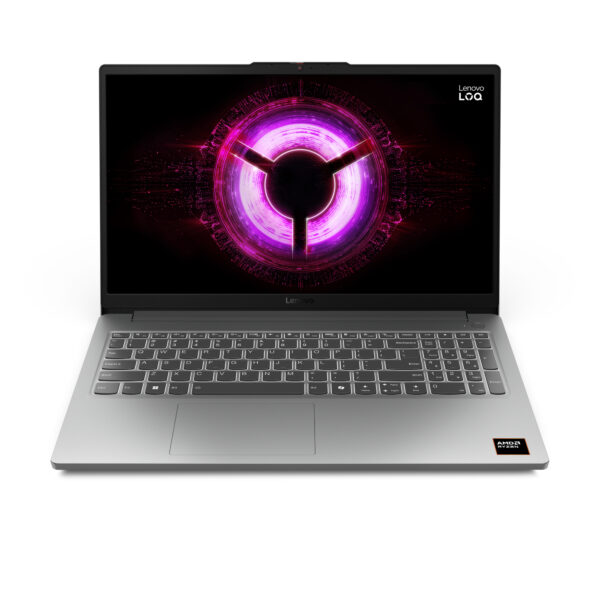 Gaming 15.6 LOQ 15ARP10E, FHD IPS 144Hz, Procesor AMD RyzenTM 7 170 (16M Cache, up to 4.75 GHz), 16GB DDR5, 1TB SSD, GeForce RTX 4050 6GB, No OS, Luna Grey „83S000BGRM” (timbru verde 3.5 lei)