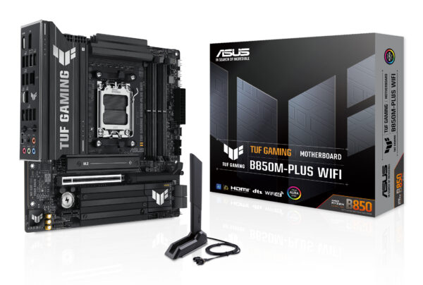 Placa de baza ASUS TUF GAMING B850M-PLUS WIFI AMD B850 Socket AM5 micro ATX „90MB1IY0-M0EAY0”