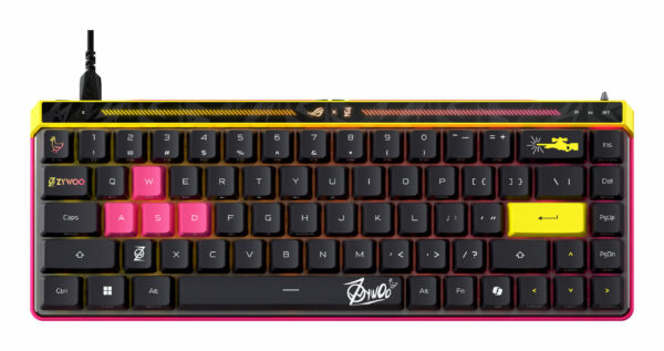 ROG Falchion Ace HFX ZywOo Edition HFX Magnetic Switch Mecanica „90MP04KE-BKUA20” (timbru verde 0.8 lei)