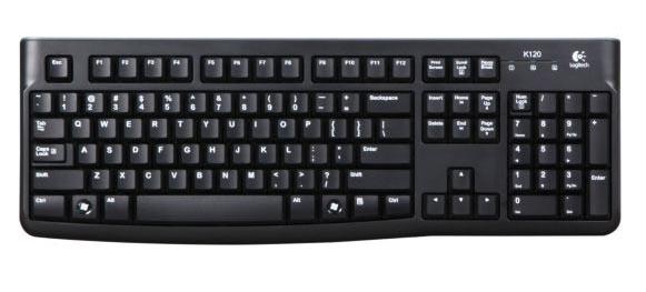 Tastatura K120 Business, USB, neagra, Nordic „920-002528” (timbru verde 0.8 lei)