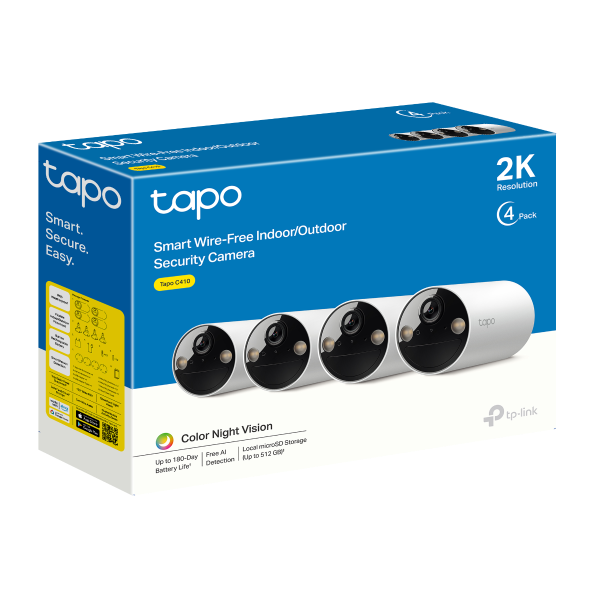 Tapo C410(4-pack)
