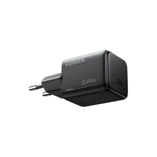 INCARCATOR retea Ugreen GaN „X517” Quick Charge 25W, 1 x USB Type-C, negru „65736” (timbru verde 0.18 lei)