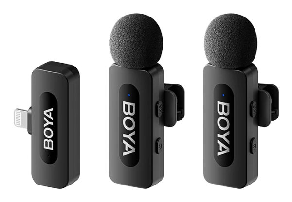 Microfon BY-V2-V2.0, Wireless, Negru „BY-V2-V2.0” (timbru verde 0.03 lei)