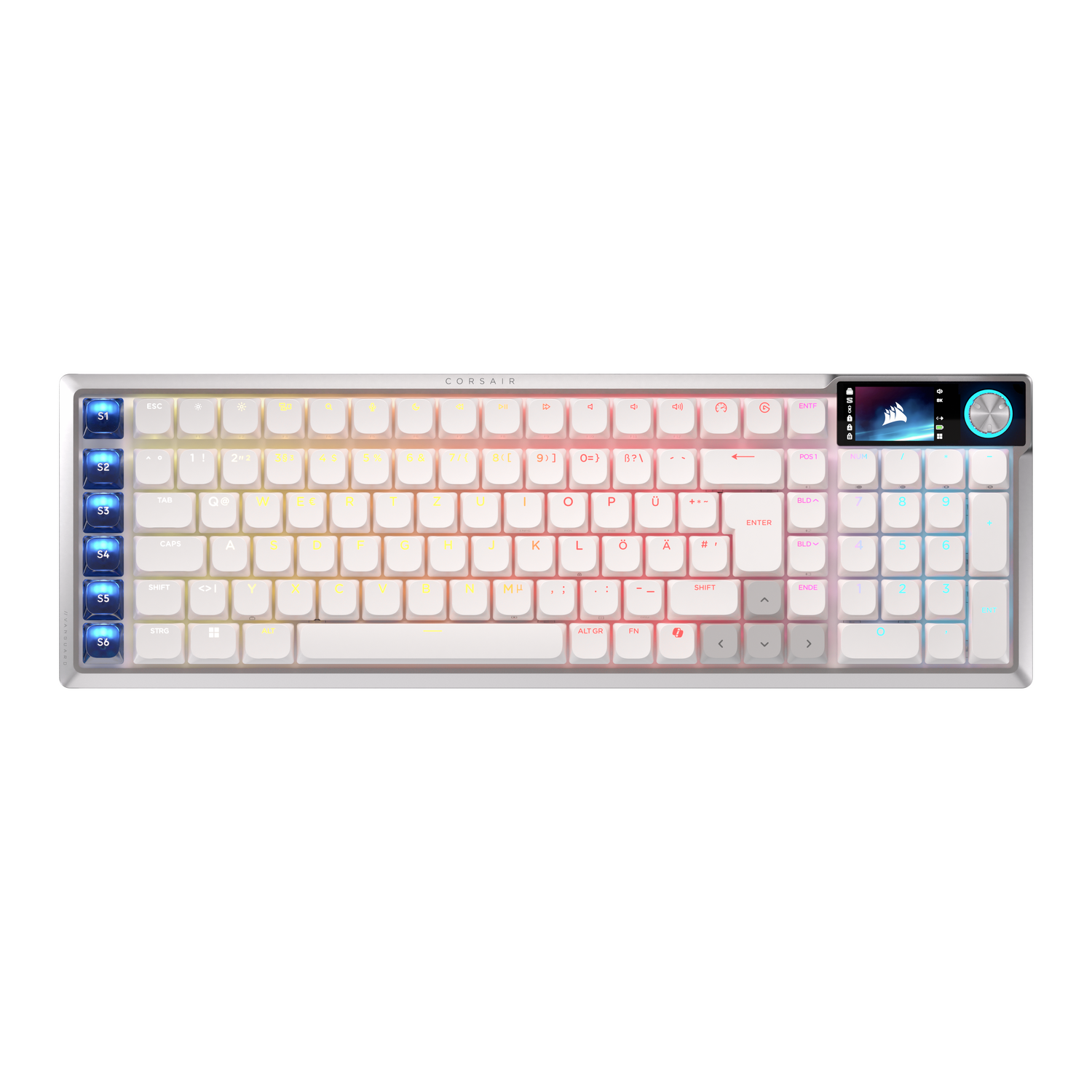 Tastatura CR Gaming VANGUARD AIR 99 WH „CH-91H901B-NA” (timbru verde 0.8 lei)