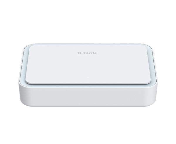 ROUTER D-Link AX3000 Wi-Fi 6 dual band, 1 x Gigabit WAN, 1 x USB Type-C, 1 x USB, 1 x MicroSD/TF card slot, 5 x antene interne, alb „DBR-330” (timbru verde 0.8 lei)