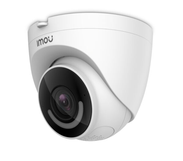 Camera de supraveghere DAHUA IMOU TURRET IPC-T26EP IP security camera Outdoor Wi-Fi 2Mpx H.265 White, Black „IPC-T26EP” (timbru verde 0.8 lei)
