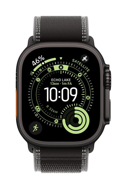 AW BAND 49MM TRAIL BK/CHAR BK TITAN S/M „MG9T4ZM/A”