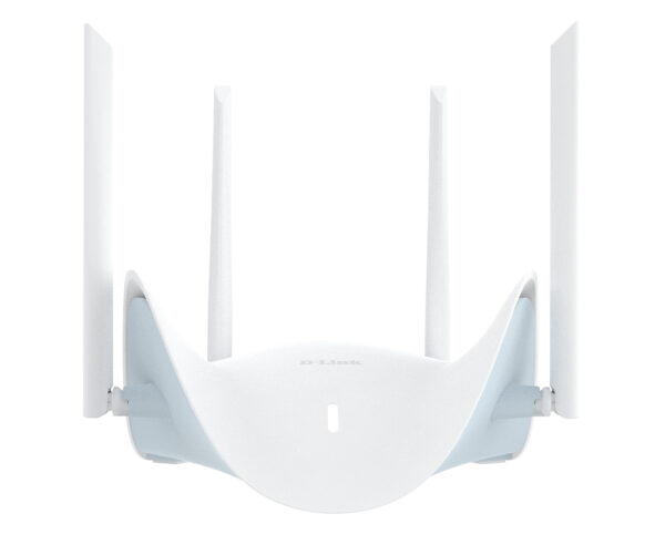 ROUTER D-Link BE3600 Wi-Fi 7, 1 x 2.5-Gigabit Ethernet WAN/LAN, 3 x 2.5-Gigabit Ethernet LAN, 4 antene externe, dual band 2.4/5 GHz, Wi-Fi 7, alb „R36” (timbru verde 2 lei)