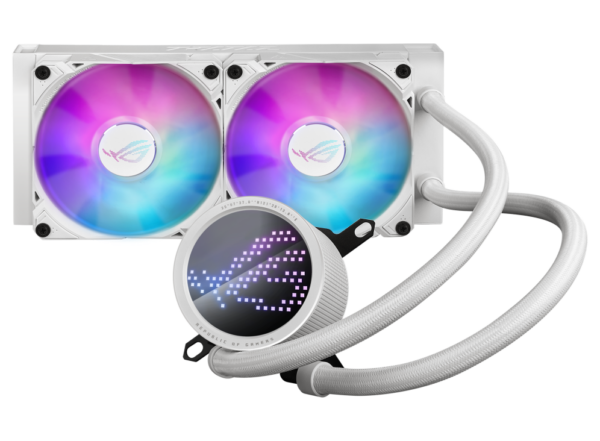 Cooler Lichid Asus ROG RYUO III 240 ARGB WHT, 90RC00J2-M0UAY0 „ROG RYUO III 240 ARGB WHT” (timbru verde 2 lei)