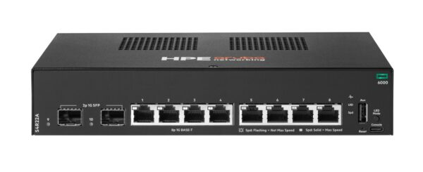 NET SWITCH 8PORT 1000M/CX 6000 S4R22A ARUBA BY HPE „S4R22A” (timbru verde 2 lei)