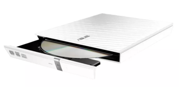 Asus Unitate Optica Externa SDRW-08D2S-U LITE, USB2.0, Alb, 90-DQ0436-UA221KZ „SDRW-08D2S-U LITE/WHT/G/AS” (timbru verde 0.8 lei)