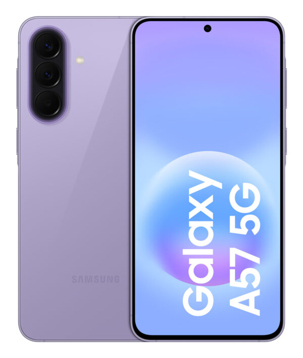 Telefon Mobil Samsung Galaxy A57, Procesor Exynos 1680 Octa-Core, Super AMOLED+ 6.7″, 8GB RAM, 128GB Flash, Camera Tripla 50+12+5MP, Wi-Fi, 5G, Dual Sim, Android (Mov) „SM-A576BZVBEUE” (timbru verde 0.45 lei)
