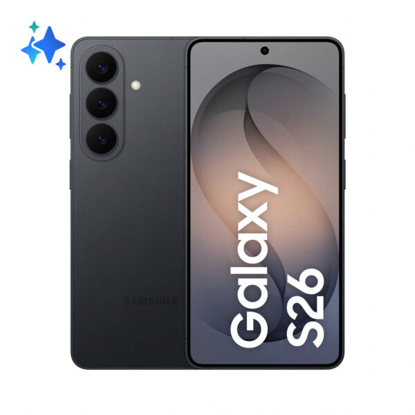 Samsung S26 S942 6.3″ 12/512 DS Bk „SM-S942BZKHEUE” (timbru verde 0.45 lei)