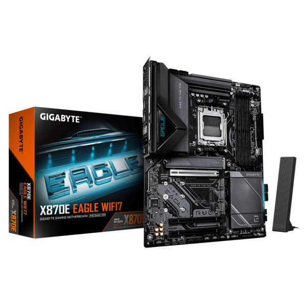 Placa de baza GIGABYTE X870E EAGLE X3D WIFI7 „X870E EAGLE WF7”