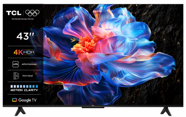 LED TV 4K 43(109cm) TCL 43P6K „43P6K” (timbru verde 7 lei)