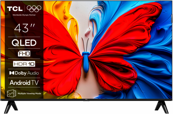 QLED TV 4K 43(109cm) TCL 43S5K „43S5K” (timbru verde 15 lei)