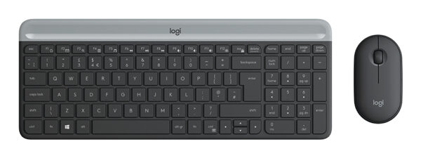 Tastatura Wireless Combo MK470 GRAPHITE Layout Germana QWERTZ „920-009188” (timbru verde 0.8 lei)