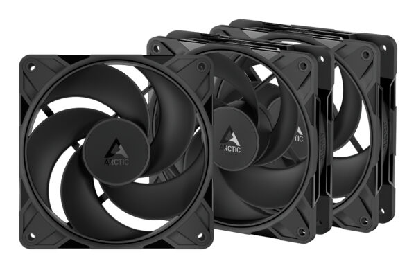 Set 3 ventilatoare Arctic „P14 Pro Reverse – 3 Pack”, 140mm, 400 – 2650 RPM, FDB, 98 cfm, 4-Pin Fan Plug + 4-Pin Socket, negru, „ACFAN00330A” (timbru verde 0.54lei)