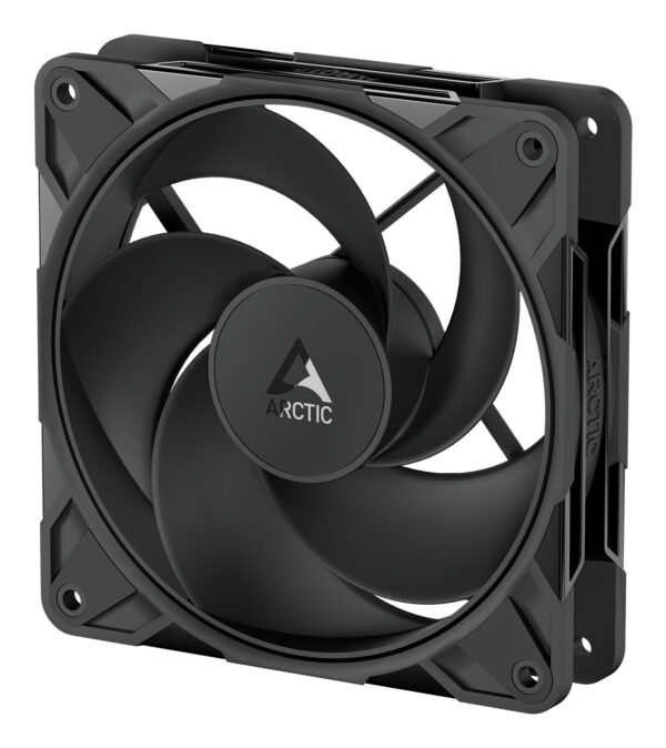 Ventilator Arctic „P12 Pro Reverse”, 120mm, 500 – 3000 RPM, FDB, 73 cfm, 4-Pin Fan Plug + 4-Pin Socket, negru, „ACFAN00331A” (timbru verde 0.18lei)