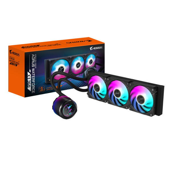 Coolere CPU GIGABYTE AORUS WATERFORCE X II 360 „AORUS WATERFORCE X II 360” (timbru verde 2 lei)