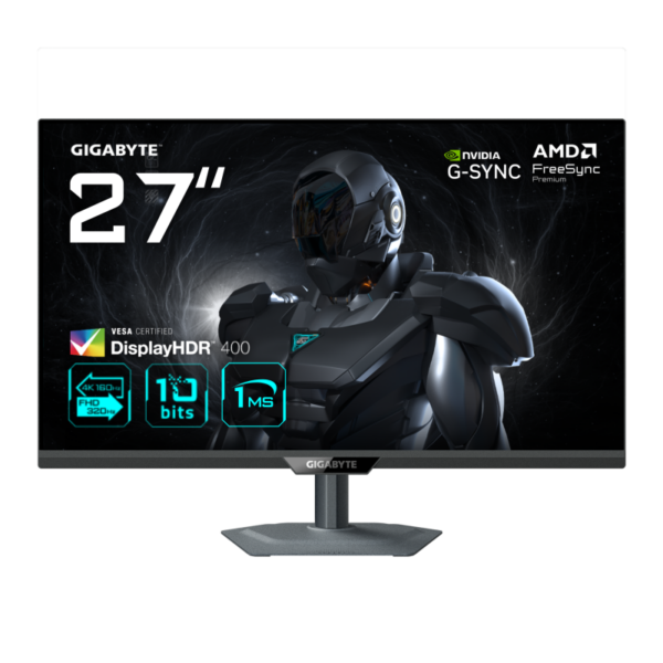 Monitor gaming Gigabyte 27″ G27U „G27U” (timbru verde 7 lei)