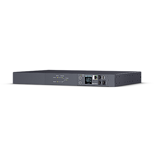 PDU CYBER POWER 1U pt. rack 19 inch, 8 prize IEC C13 + 2 IEC C19, intrare IEC, max 16 A, sistem management, „PDU44005” (timbru verde 0.8 lei)