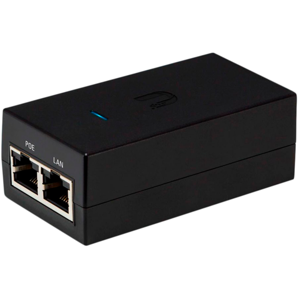 Ubiquity POE Injector, 24VDC, 30W, EU „POE-24-30W-EU” (timbru verde 2 lei)