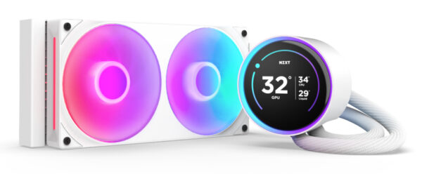 Cooler procesor Kraken Elite 240 RGB (2024) RGB LED 2 x 120 mm „RL-KR24E-W2” (timbru verde 2 lei)