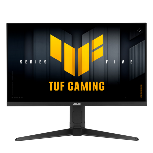 Monitor Asus TUF Gaming VG27UQEL5A, 27″, Fast IPS, UHD, 3840×2160, HDMI, DisplayPort, G-SYNC Compatible, AMD FreeSync, Boxe, Pivot, Dual mode 80Hz / 310Hz, 0.3ms, Negru, 90LM0CR1-B01171 „VG27UQEL5A” (timbru verde 7 lei)