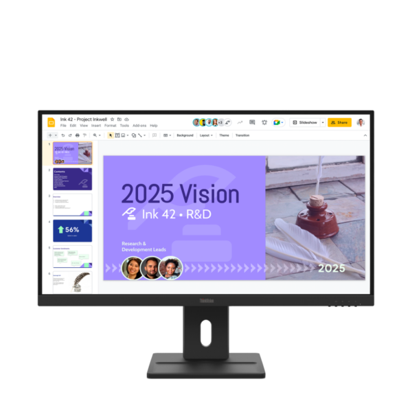 ThinkVision E27Q-40 27″ QHD IPS 3Y „64BDGAR4EU” (timbru verde 7 lei)