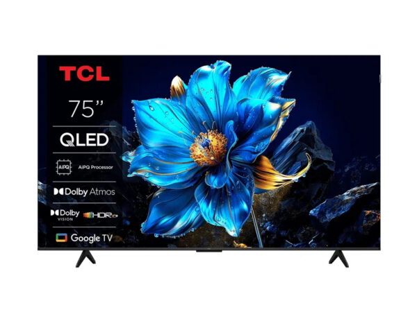 Televizor QLED TCL 190 cm (75″) 75P71K, Ultra HD 4K, Smart TV, WiFi, CI „75P71K” (timbru verde 15 lei)