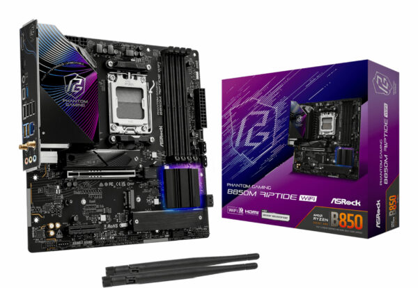 Placa de baza 90-MXBS3-A0UAYZ, AMD B850, mATX „90-MXBS3-A0UAYZ”