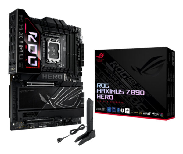 Placa de baza ASUS ROG MAXIMUS Z890 HERO Intel Z890 LGA 1851 (Socket V1) ATX „90MB1ID0-M0EAY0”