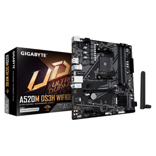 GIGABYTE A520M DS3H WIFI6E „A520M DS3H WF6E”