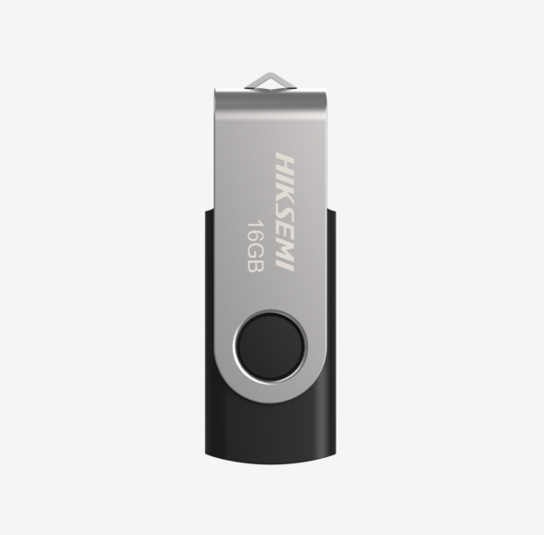 MEMORIE USB 2.0 HIKSEMI 4 GB, capac metalic, carcasa plastic, negru, „HS-USB-M200S/4G” (timbru verde 0.03 lei)