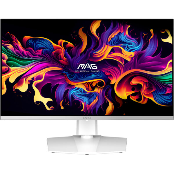 Monitor Gaming QD-OLED MSI 26.5″ MAG 272QPW QD-OLED X28, WQHD (2560 x 1440), HDMI, DisplayPort, Pivot, 280 Hz, 0.03 ms (Alb) „MAG 272QPW QD-OLED X28” (timbru verde 7 lei)