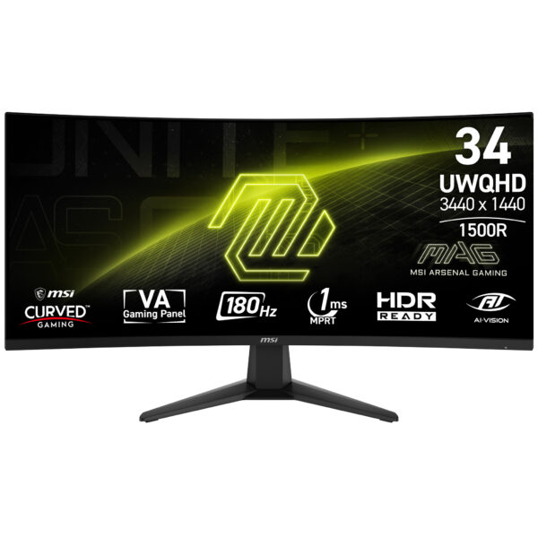Monitoare LED MSI MAG 346CQ „MAG 346CQ” (timbru verde 7 lei)