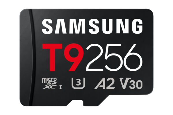 SAMSUNG T9 microSD memory card 256GB up to 200MB/s read and 130MB/s write „MB-MH256T/WW” (timbru verde 0.03 lei)