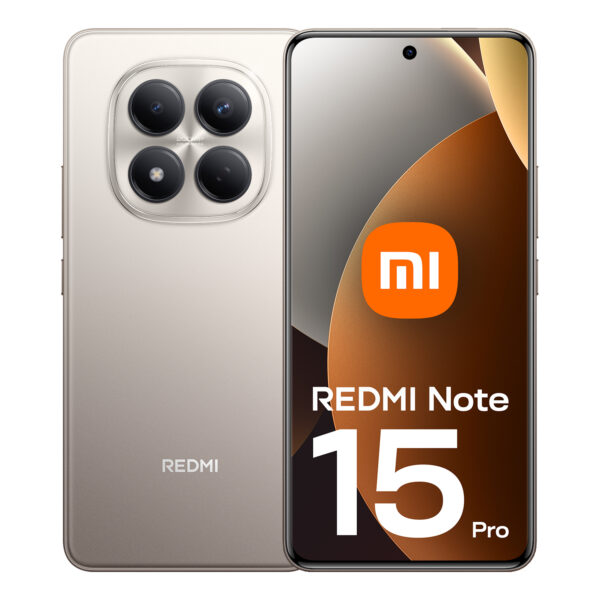 Smartphone Redmi Note 15 Pro 256GB 8GB RAM Dual SIM Titanium „MZB0MGWEU” (timbru verde 0.45 lei)