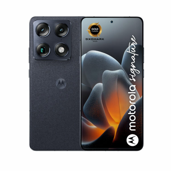 Smartphone Moto Signature 512GB 16GB RAM 5G Dual SIM Carbon „PBAB0002SE” (timbru verde 0.45 lei)