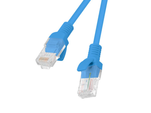 Patch cord Lanberg Cat.6 UTP 0.5M m albs „PCU5-10CC-0050-B” (timbru verde 0.08 lei)