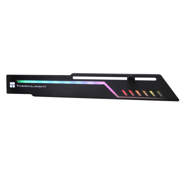 SUPORT placa video Thermalright „TR-GCSF Argb”, anti-sagging GPU, aluminiu + ABS, 266x347x8mm, iluminare ARGB 5V 3pin, reglabil, „TR-GCSF Argb” (timbru verde 0.18 lei)
