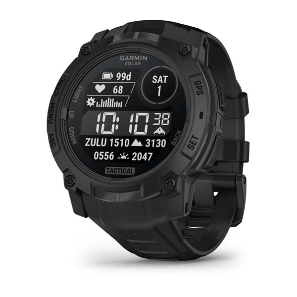 Smartwatch Instinct 3 50 mm, Solar, Tactical Edition, Black with Black Band „010-02935-50” (timbru verde 0.18 lei)