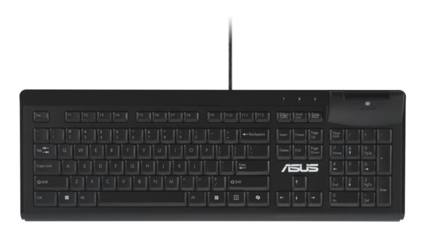 Tastatura cu cititor carduri ASUS Smart Card KU100, USB, Copilot Key (Negru) „90XB05E0-BKB010” (timbru verde 0.8 lei)