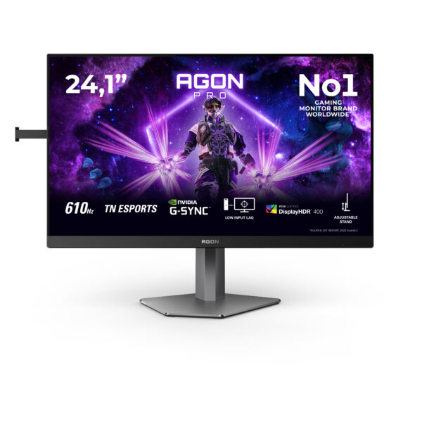 Gaming AGON AG246FK6 24.1 inch FHD TN 0.5 ms 610 Hz HDR G-Sync Compatible „AG246FK6” (timbru verde 7 lei)