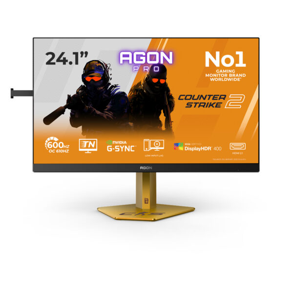 Gaming AGON CS24A 24.1 inch FHD TN 0.3 ms 610 Hz HDR G-Sync Compatible „CS24A” (timbru verde 7 lei)